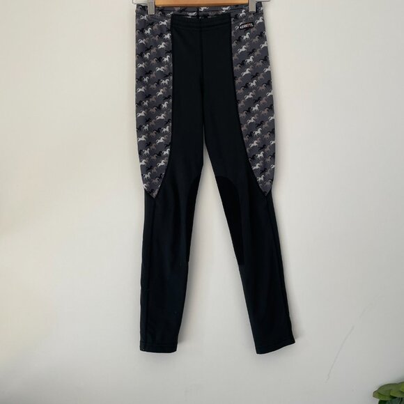 Kids Performance Knee Patch Riding Tight - Picture 1 of 3